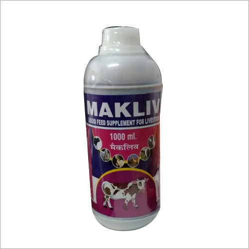 1000 ml Makliv Liquid Feed Supplement For Livestrock