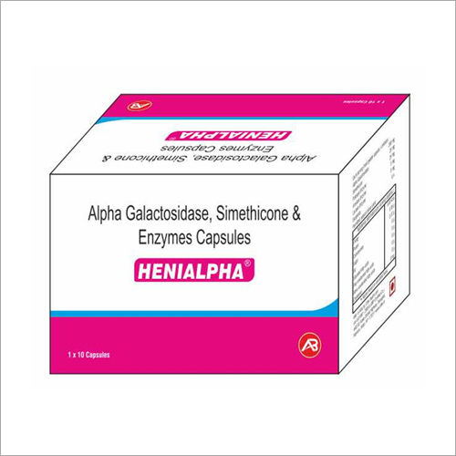 Alpha Galactosidase, Simethicone And Enzymes Capsules