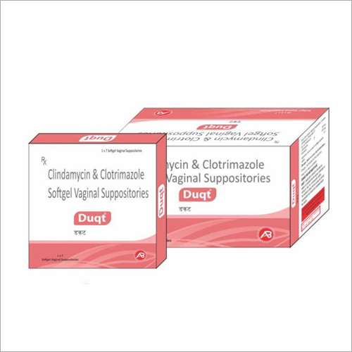 Clindamycin And Clotrimazole Softgel Vaginal Suppositories