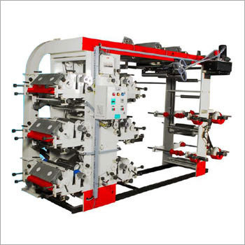 6 Colour Eco Flexographic Printing Machine