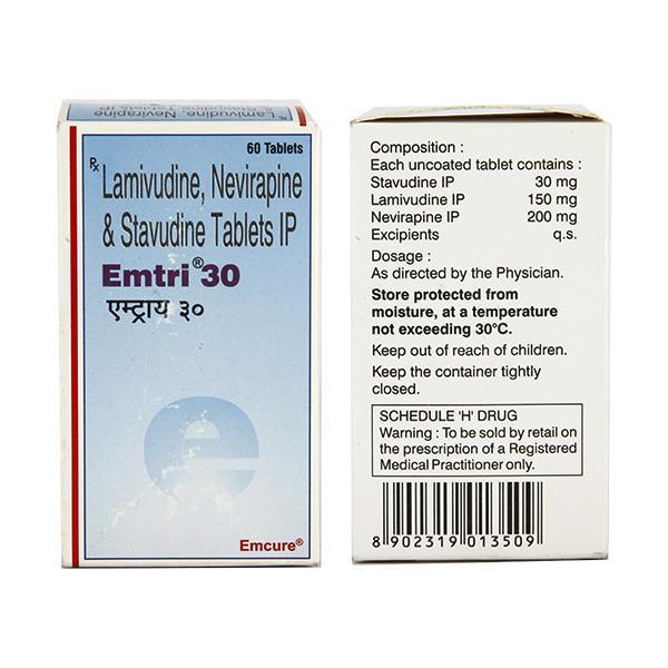 Lamivudine, Stavudine & Nevirapine Tablets