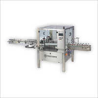 Twin  Front and Back Two Side Flat Bottle Sticker Labelling Machine