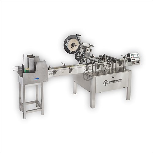 Top Side Label Application for Flat Carton and Pouch Machine