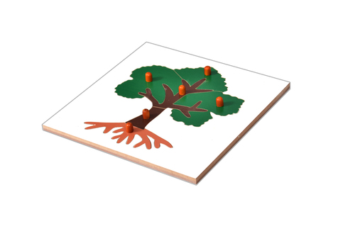 Kidken Montessori Tree Puzzle Age Group: 3 To 6 Years