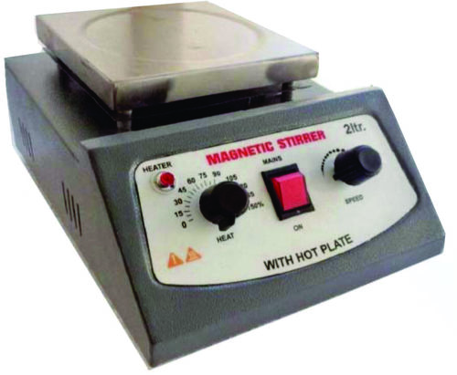 Grey Hot Plate With Magnetic Stirrer