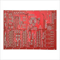 Double Side PCB With Red Mask