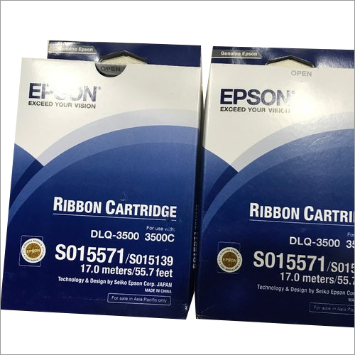 Black Epson Ribbon Cartridge