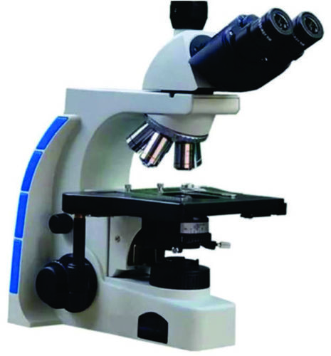 White Teaching Microscope