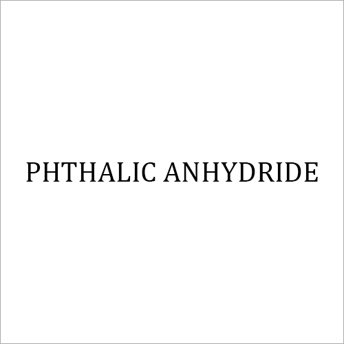 Phthalic Anhydride By D. JAMNADAS & CO.