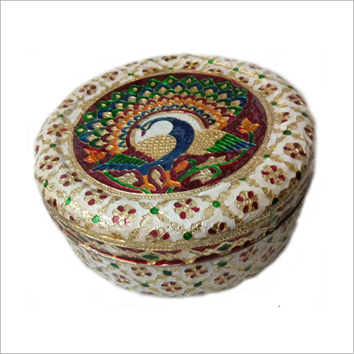 Meenakari Steel Poori Dabba Set