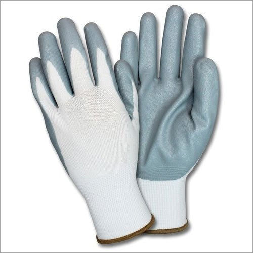 Grey Anti Cut Resistant Hand Gloves