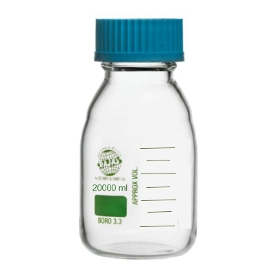 Bottle Reagent  Clear 20000 Ml  With Screw Neck