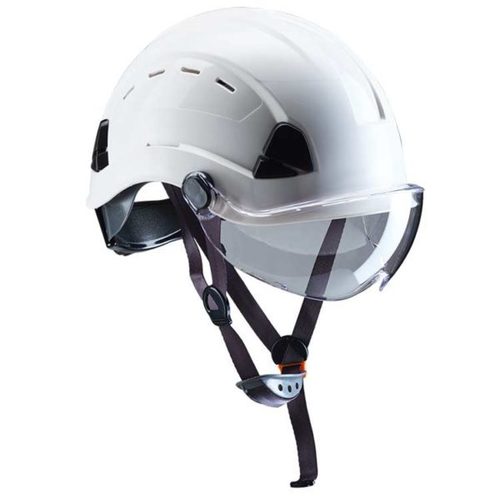 Climbing Height Safety Helmet With Eye Shield Gender: Unisex