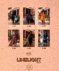 Limelight Vol 4 - Silk Designer Long Kurtis, Size L-xxl | 3-4th Sleeve, Embroidered Pattern, Quick Dry, Ethnic Party Wear