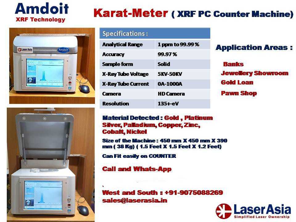 Amdoit Gold Testing Machine