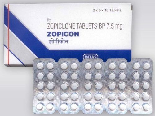 7.5Mg Zopiclone Tablets General Medicines