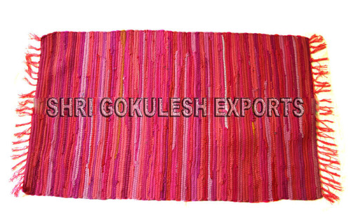 Wholesale Hotselling Indian Handmade Cotton Rag Rugs