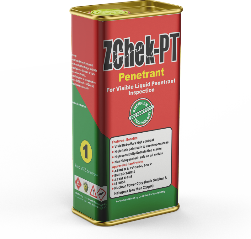 NDT Solvent Removable Penetrant