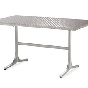 Steel Dining Table By WORLDWIDE ENGINEERING AND CONSULTANTS