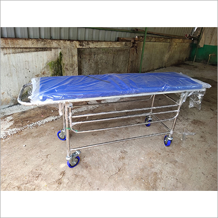 Stretcher with Side Railings - Durable Aluminum, 76x22 inches, Safety Side Rails | Ideal for Hospital Use, Lightweight Design, Easy to Maneuver