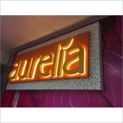 3D Vinyl Glow Sign Board