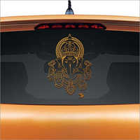 Radium Sticker - Acrylic Material, Black Color | Modern Industrial Self-luminescent Design With Radioluminescence Technology