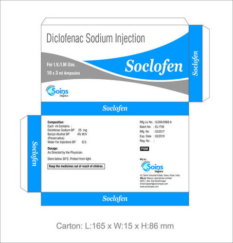 Diclofenac Sodium Injection
