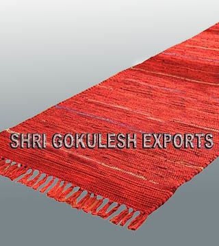 Indian Designer Pure Cotton Handmade Rag Rugs