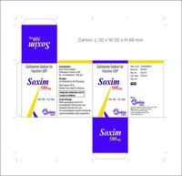Cefotaxime Sodium For Injection 500mg