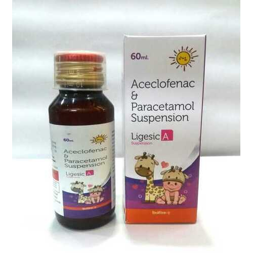 Aceclofenac And Paracetamol Susp