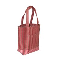 PP Laminated Jute Tote Bag With 12 Oz Canvas Bottom
