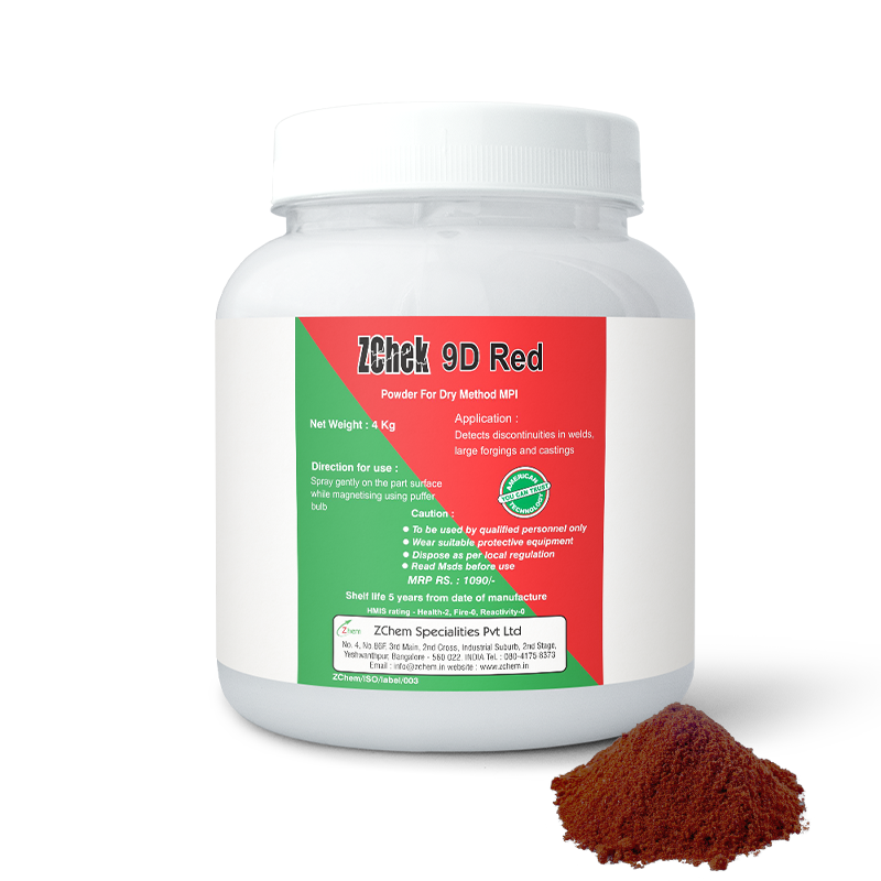 9D Red Colored Non-fluorescent Magnetic Particles