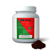 9D Red Colored Non-fluorescent Magnetic Particles