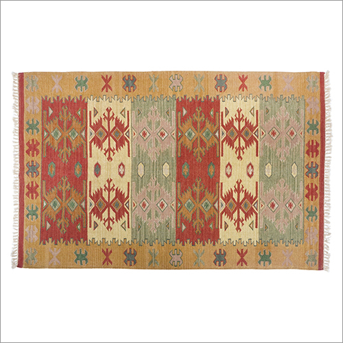 Hand Woven Woolen Flat Weave Kilim