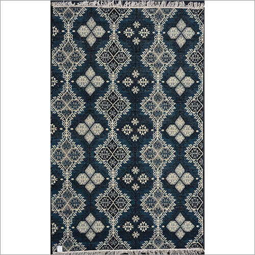 Designer Hand Woven Woolen Flat Weave Kilim