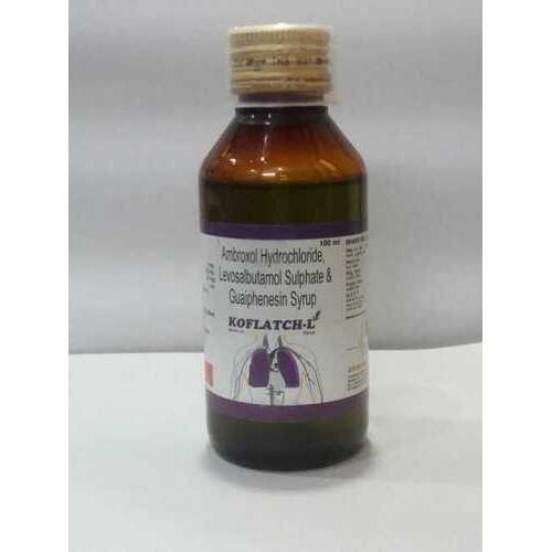 Ambroxol Hydrochloride, Levosalbutamol Sulphate & Guaiphenesin Syrup