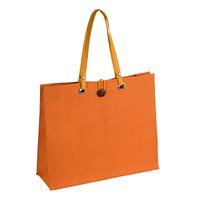 Jute Shopping Tote Bag With Jute Handle