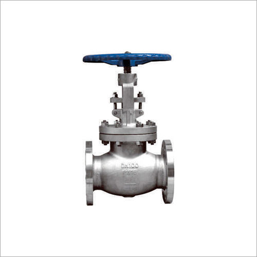 Grey Industrial Globe Valve