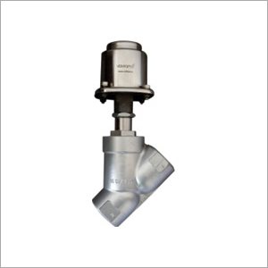 Industrial Piston Actuated Valve - Color: Grey