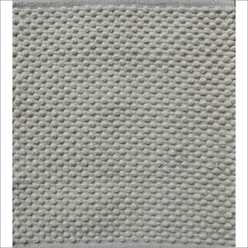 Hand Woven Zebra Wool Loop Rug