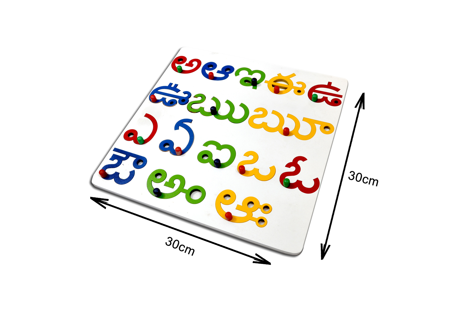 Kidken Alphabet Board - Telugu - Vowels