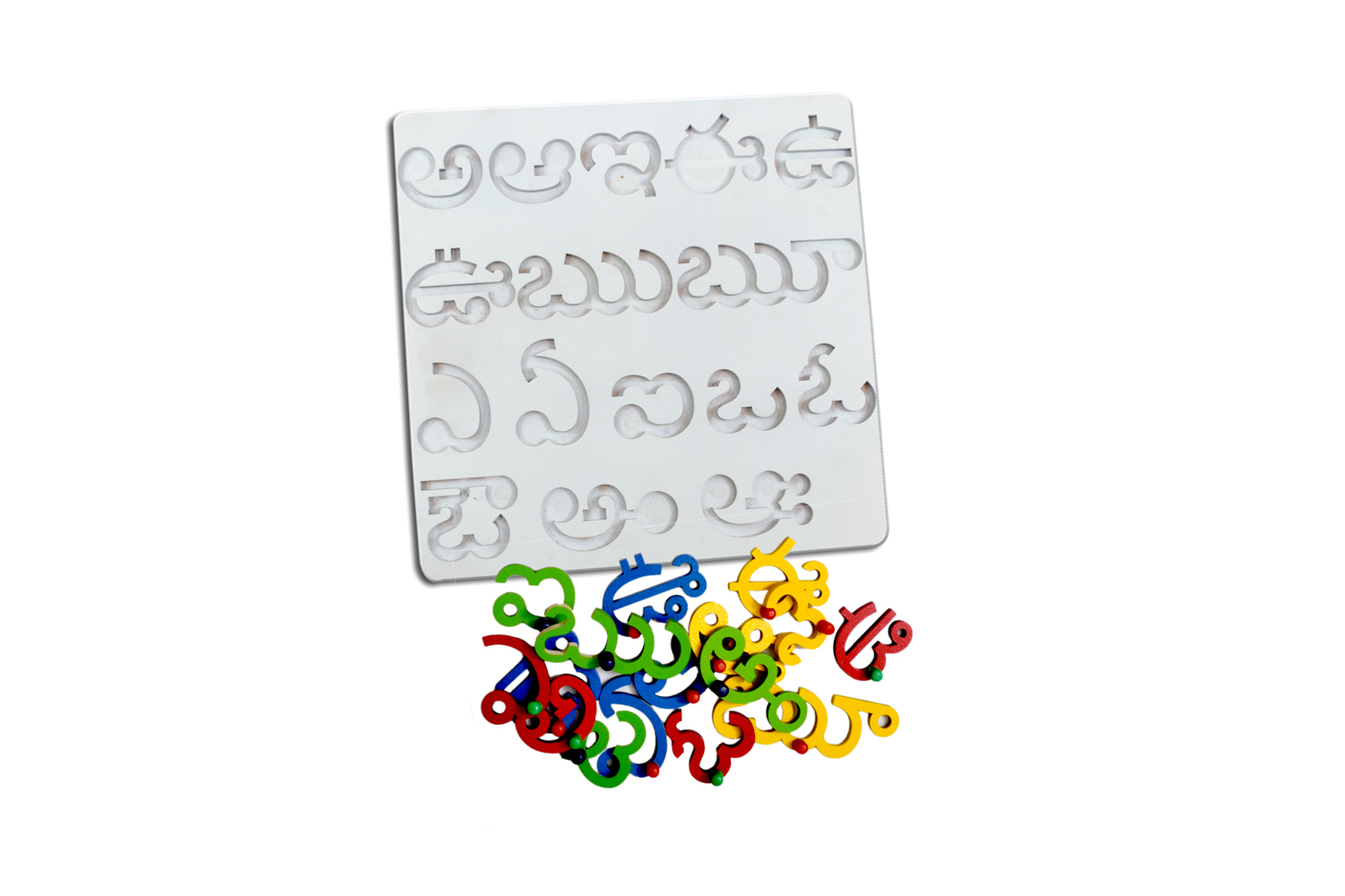 Kidken Alphabet Board - Telugu - Vowels