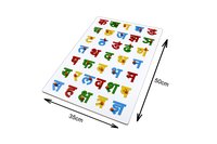 Kidken Hindi Alphabets Consonant | Hindi Alphabet puzzle board consonant | Wooden alphabet puzzle Hindi for kids