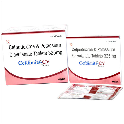 Cefpodoxime 200mg Potassium Clavulanic Acid 125mg