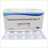 Cefpodoxime proxetil dispersible Tablets 100mg