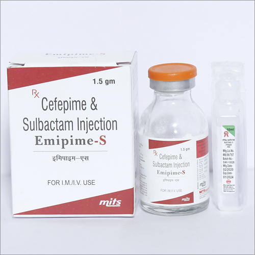 Cefepime 1 gm, Sulbactam 500 mg By MITS HEALTHCARE PRIVATE LIMITED