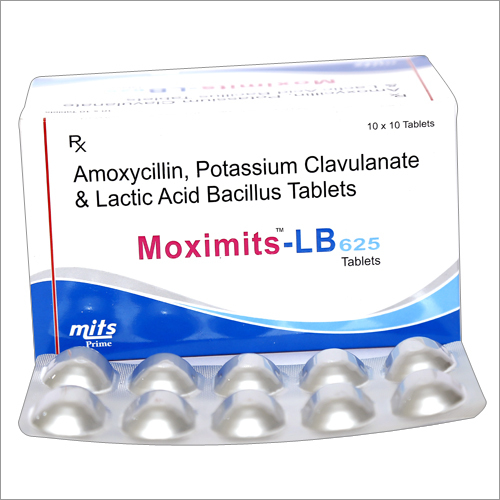 Amoxycillin & Potassium Clavulanate With Lactic acid Bacillus By MITS HEALTHCARE PRIVATE LIMITED