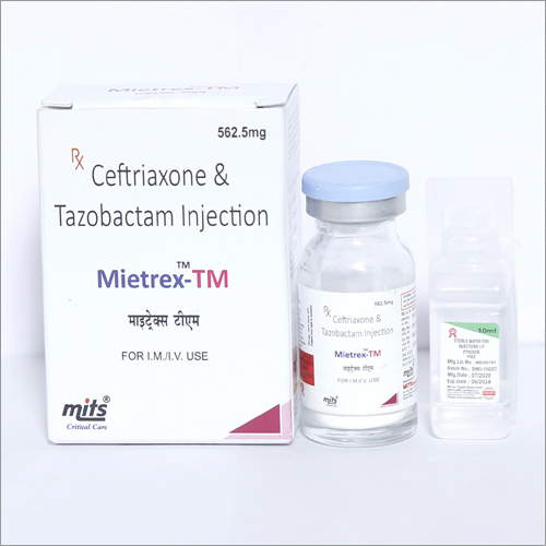 Ceftriaxone and Tazobactam Injection