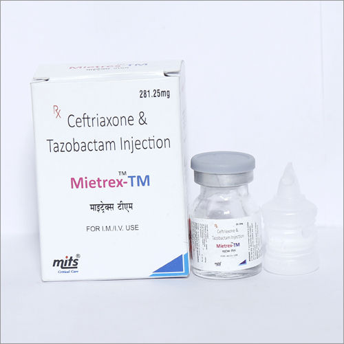 Ceftriaxone Tazobactam Injection Suitable For: Suitable For All