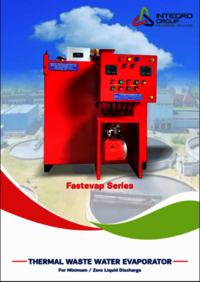 Wastewater Evaporator 500 Lpd - Application: Etp / Ro Reject